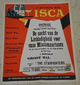 1ste Belgische wijn Isca. Groot bal