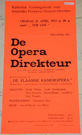 De opera directeur, georganiseerd door KVLV-gewest Overijse