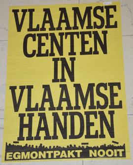 Vlaamse centen in Vlaamse handen. Egmontpact nooit
