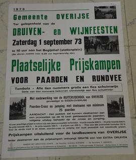 Plaatselijke prijskampen voor paarden en rundvee ter gelegenheid van de druiven- en wijnfeesten