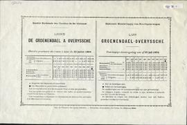 Voorlopige dienstregeling op de lijn Groenendael-Overijssche