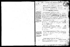 1799_1800_an_VIII_Geboortes